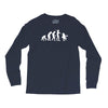 evolution of leprechaun funny irish ireland st patricks day us Long Sleeve Shirts