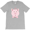 cute surprised pig pig T-Shirt