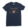 frenchie mom Ladies Fitted T-Shirt