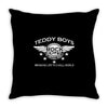 teddy boy homage Throw Pillow