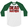 dead nation 3/4 Sleeve Shirt