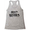 great beard Racerback Tank