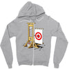 medieval fairground Zipper Hoodie