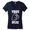 you have just lost the game  funny computer internet humour Women's V-Neck T-Shirt