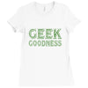 geek goddess kelly green Ladies Fitted T-Shirt