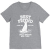 Best Friend German Shepherd V-Neck Tee