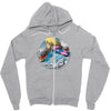 in the midst of war Zipper Hoodie