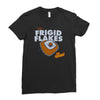 frigid flakes Ladies Fitted T-Shirt