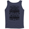 Real Kings Are Born On December 27 Tank Top