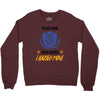 police mom  i rised mine Crewneck Sweatshirt