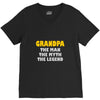 father's day grandpa gift funny grandpa shirt birthday gift for grandp V-Neck Tee