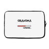 grandma loading Laptop sleeve