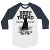 Best Friend Bull Terrier 3/4 Sleeve Shirt