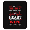 There's This Boy Who Stole My Heart He Calls Me Wife Mousepad