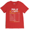 July Girl Facts Leo V-Neck Tee
