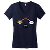 rainbro Women's V-Neck T-Shirt