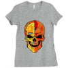skull Ladies Fitted T-Shirt