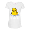 i don't give a duck Maternity Scoop Neck T-shirt