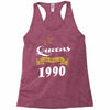 queens are born in 1990 Racerback Tank