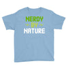 nerdy by nature Youth Tee