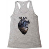 galaxy heart Racerback Tank