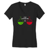funny science shirt nerd Women's V-Neck T-Shirt