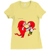 Ugandan Knuckles Ladies Fitted T-Shirt