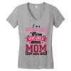 running mom Women's V-Neck T-Shirt