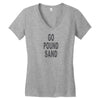 go pound sang V-neck tee