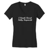 i french kissed kelly kapowski Women's V-Neck T-Shirt