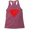 super mom 1 png Racerback Tank