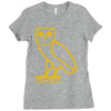 drake, ovoxo owl Ladies Fitted T-Shirt