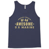 proud cousin of an awesome u.s marine Tank Top