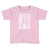 straight outta planet vegeta Toddler T-shirt