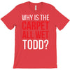 why is the carpet wet todd T-Shirt