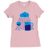 mucho vino Ladies Fitted T-Shirt