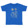 seattle skyline Toddler T-shirt