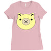 roadhog piggy icon Ladies Fitted T-Shirt