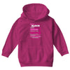 quens are born in march Youth Hoodie