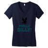 Philly Dilly Women's V-Neck T-Shirt