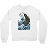 kaiju wave Crewneck Sweatshirt
