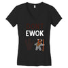 ewok2 Women's V-Neck T-Shirt