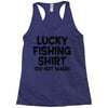 luck fishing Racerback Tank