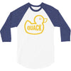 duck quack 3/4 Sleeve Shirt