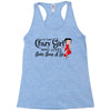 i'm that crazy girl who loves betty boop a lot Racerback Tank