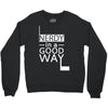 nerdy in a good way 2 Crewneck Sweatshirt