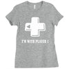i'm with player Ladies Fitted T-Shirt