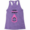 Feed Me and Tell Me I'm Pretty Baby Girl Racerback Tank