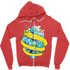 radical mathematical Zipper Hoodie