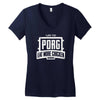 eat more chicken Women's V-Neck T-Shirt